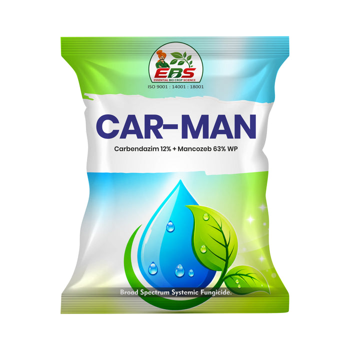 EBS Car-Man Fungicide - Carbendazim 12% + Mancozeb 63% WP