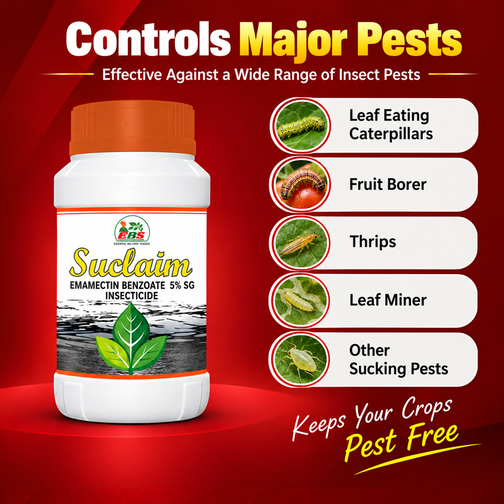 EBS Suclaim insecticide - Emamectin Benzoate 5% SG