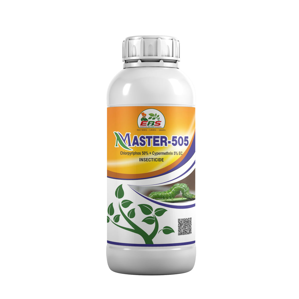 EBS Master-505 Chlorpyriphos 50% Cypermethrin 5% EC Insecticide