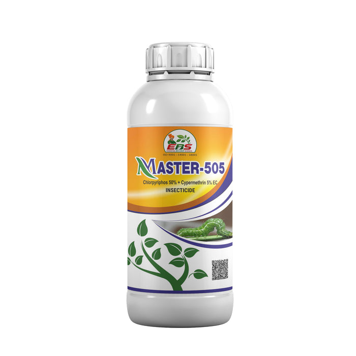 EBS Master-505 Chlorpyriphos 50% Cypermethrin 5% EC Insecticide