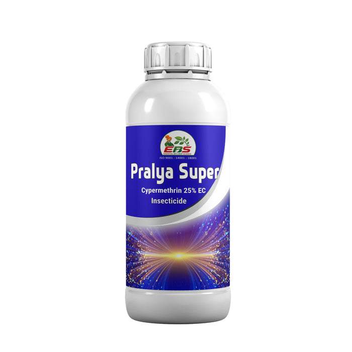EBS Pralya Super Cypermethrin 25% EC Broad Spectrum Contact & Stomach Insecticide