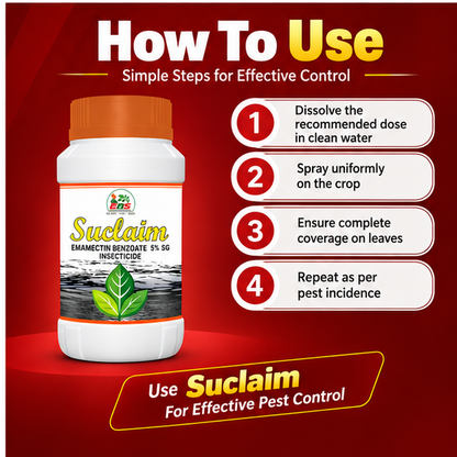 EBS Suclaim insecticide - Emamectin Benzoate 5% SG