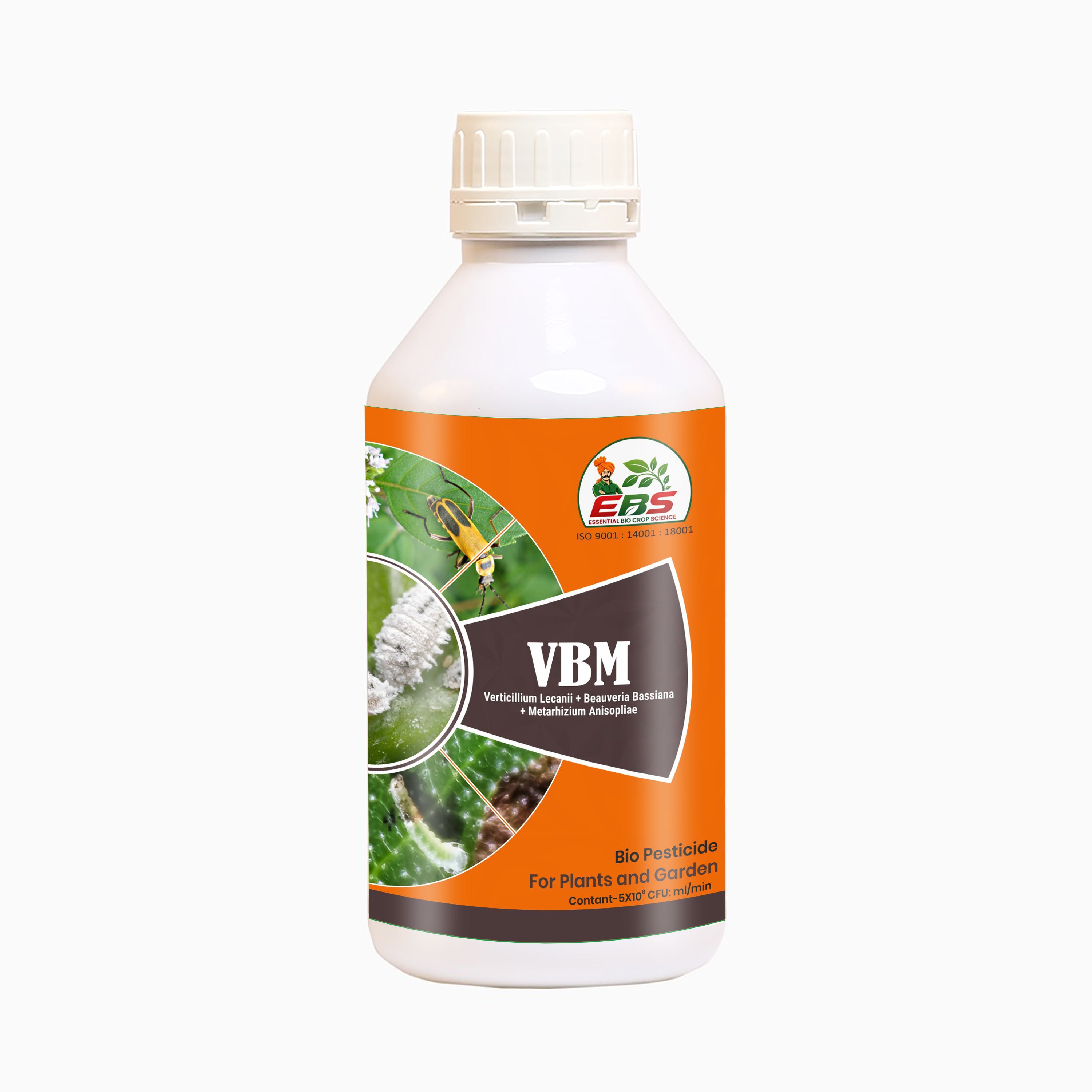 VBM - Bio Pesticide (Verticillium Lecanii + Beauveria Bassiana + Metarhizium Anisopliae)